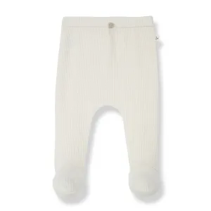 1  In The Family Ivory Mia Leggings W/Feet