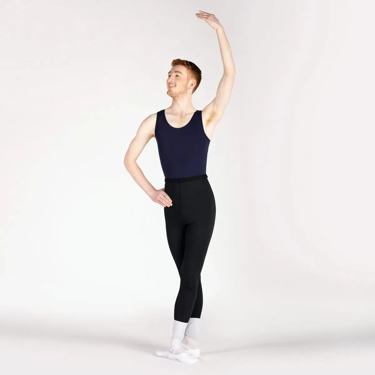 1st Position Male Sleeveless Scoop Neck Ballet Dance Leotard