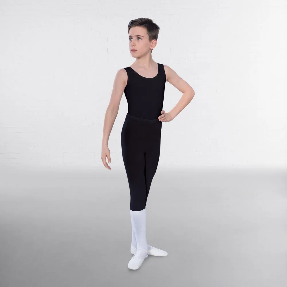 1st Position Male Sleeveless Scoop Neck Ballet Dance Leotard