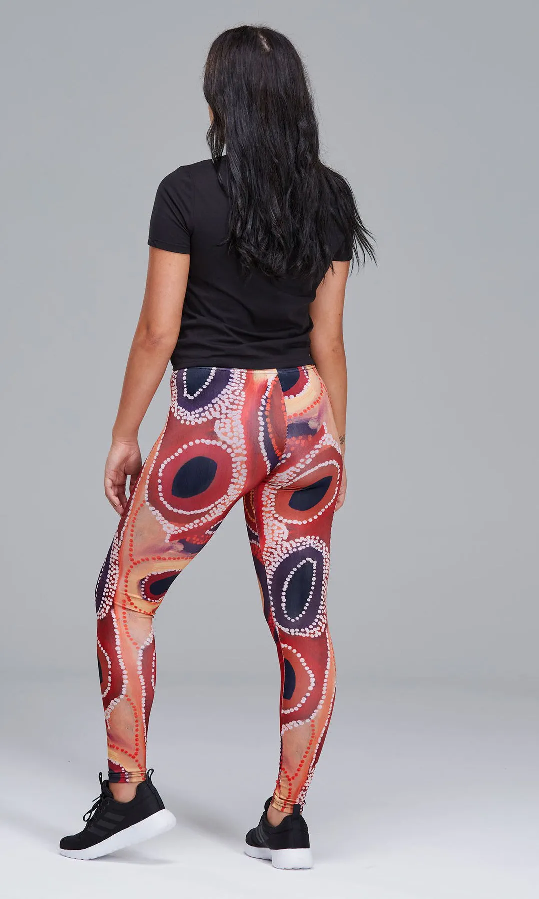 Aboriginal Art Adults Leggings Kaalpa