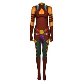 Ahsoka Tano Women Jumpsuit Outfits Party Carnival Halloween Cosplay Costume