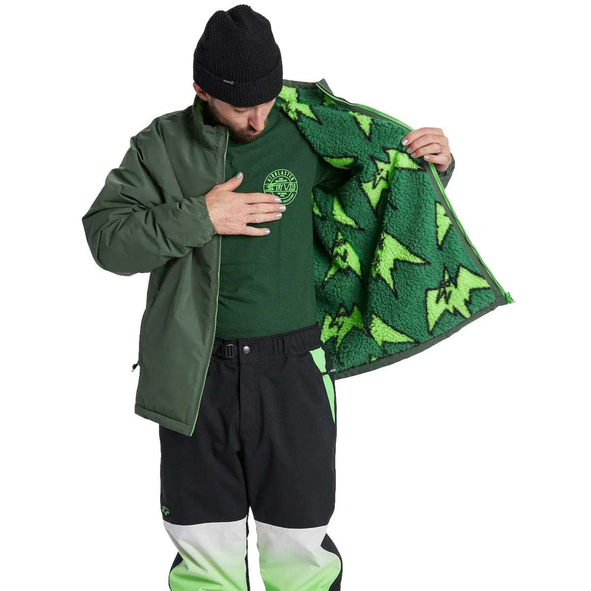 Airblaster Double Puff 2024 Snowboard Jacket - Max Big Terry