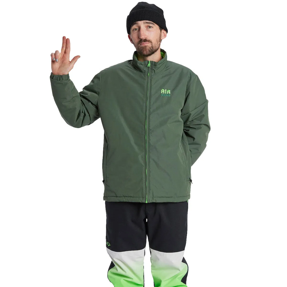 Airblaster Double Puff 2024 Snowboard Jacket - Max Big Terry