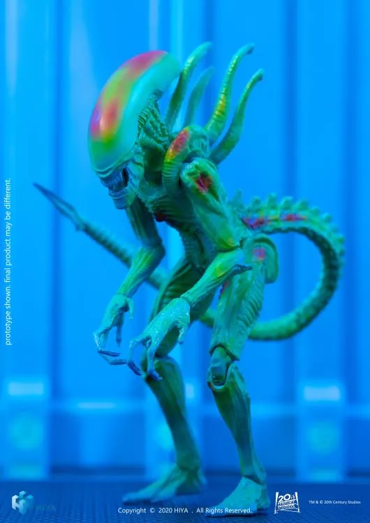 Alien vs. Predator Alien Warrior (Thermal Vision) 1:18 Scale PX Previews Exclusive Figure