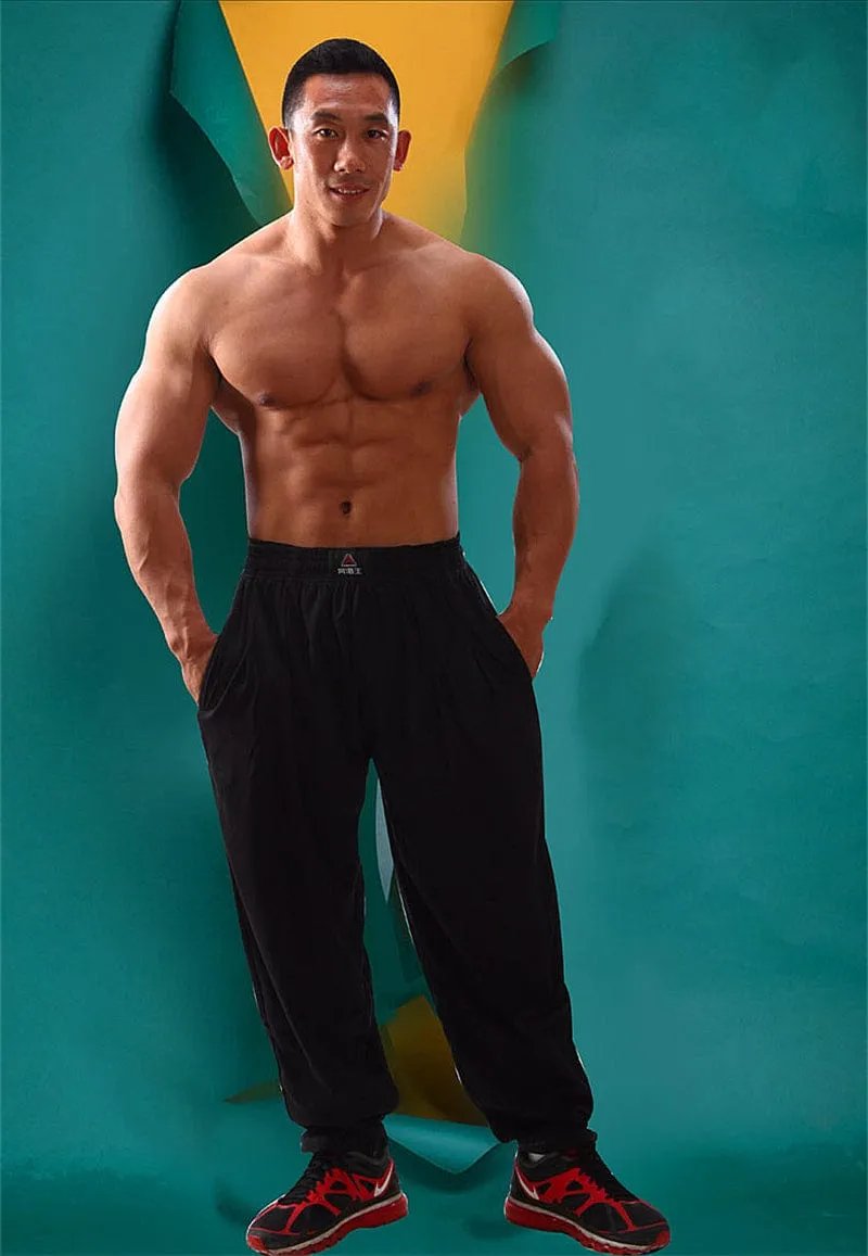 Allrj Big boy Bodybuilding old school baggy Pant