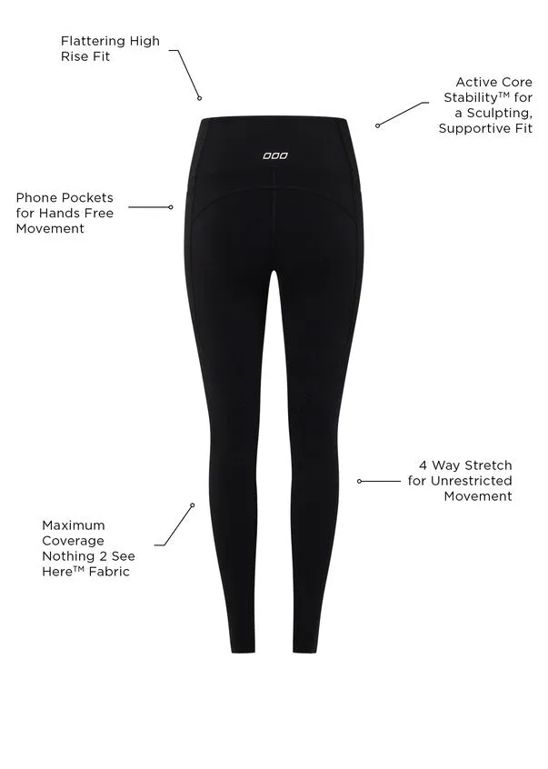 Amy Phone Pocket Full Length Tech Leggings