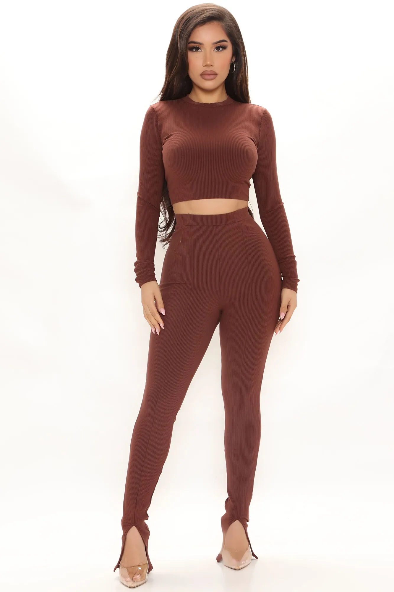 Anaith Snatched Legging - Chestnut