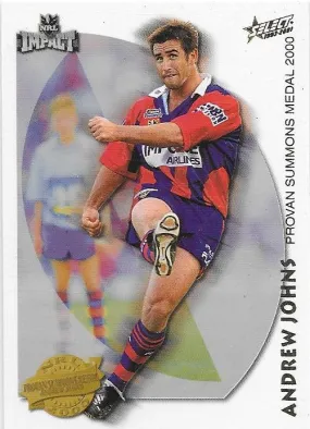 Andrew Johns, Award Winner, 2001 Select NRL Impact