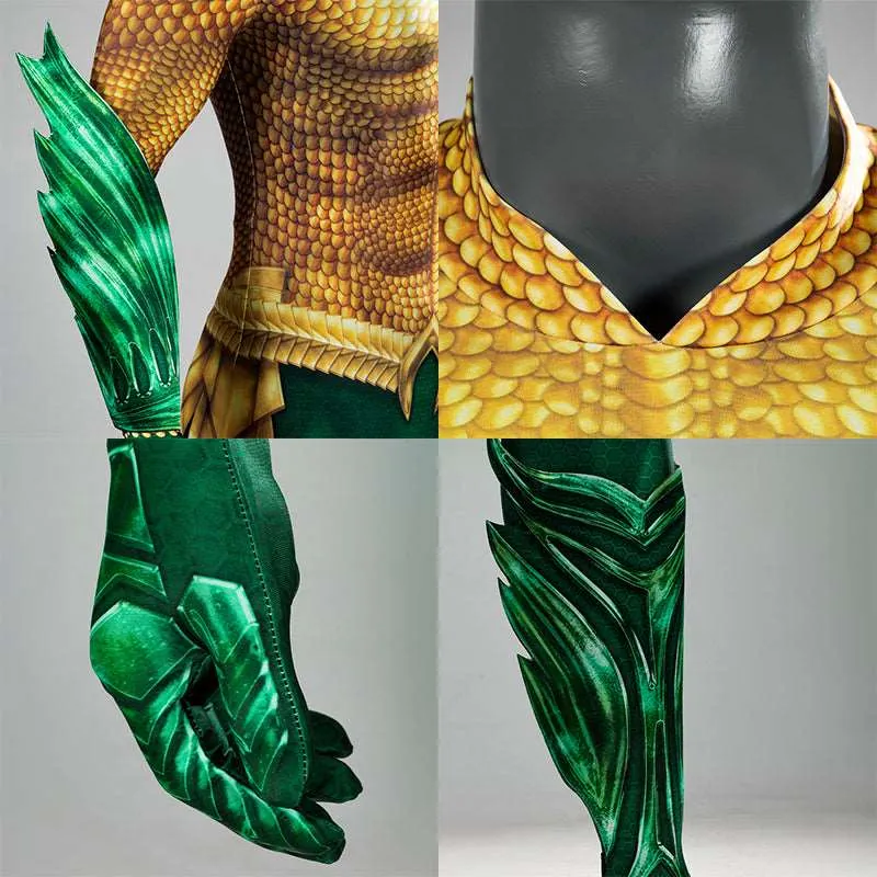 Aquaman Arthur Curry Cosplay Costume