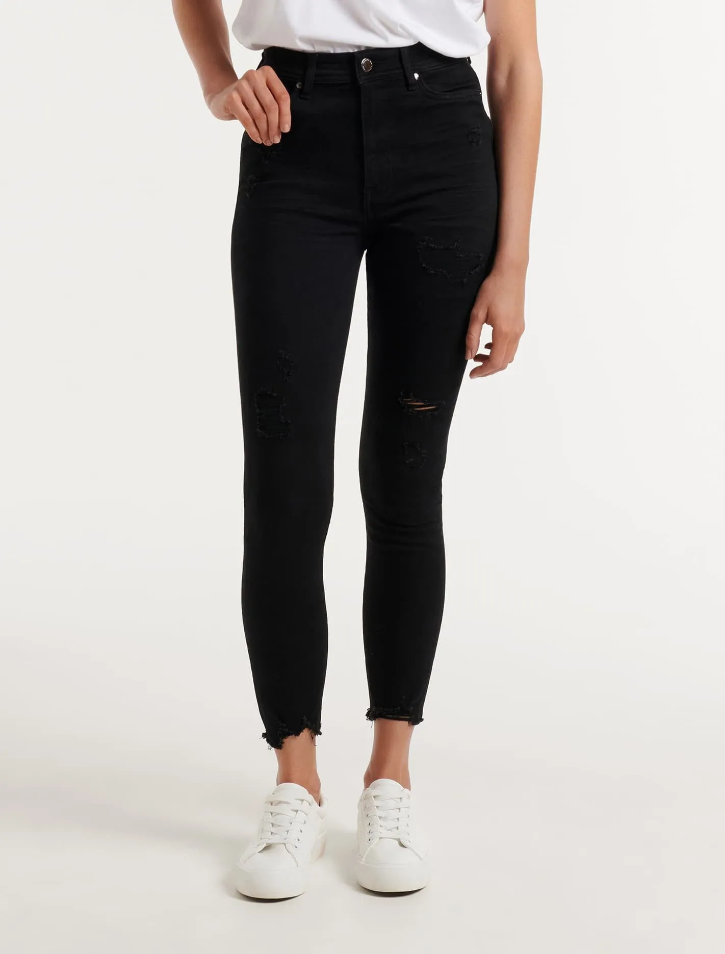 Ashley Mid Rise Skinny Jean