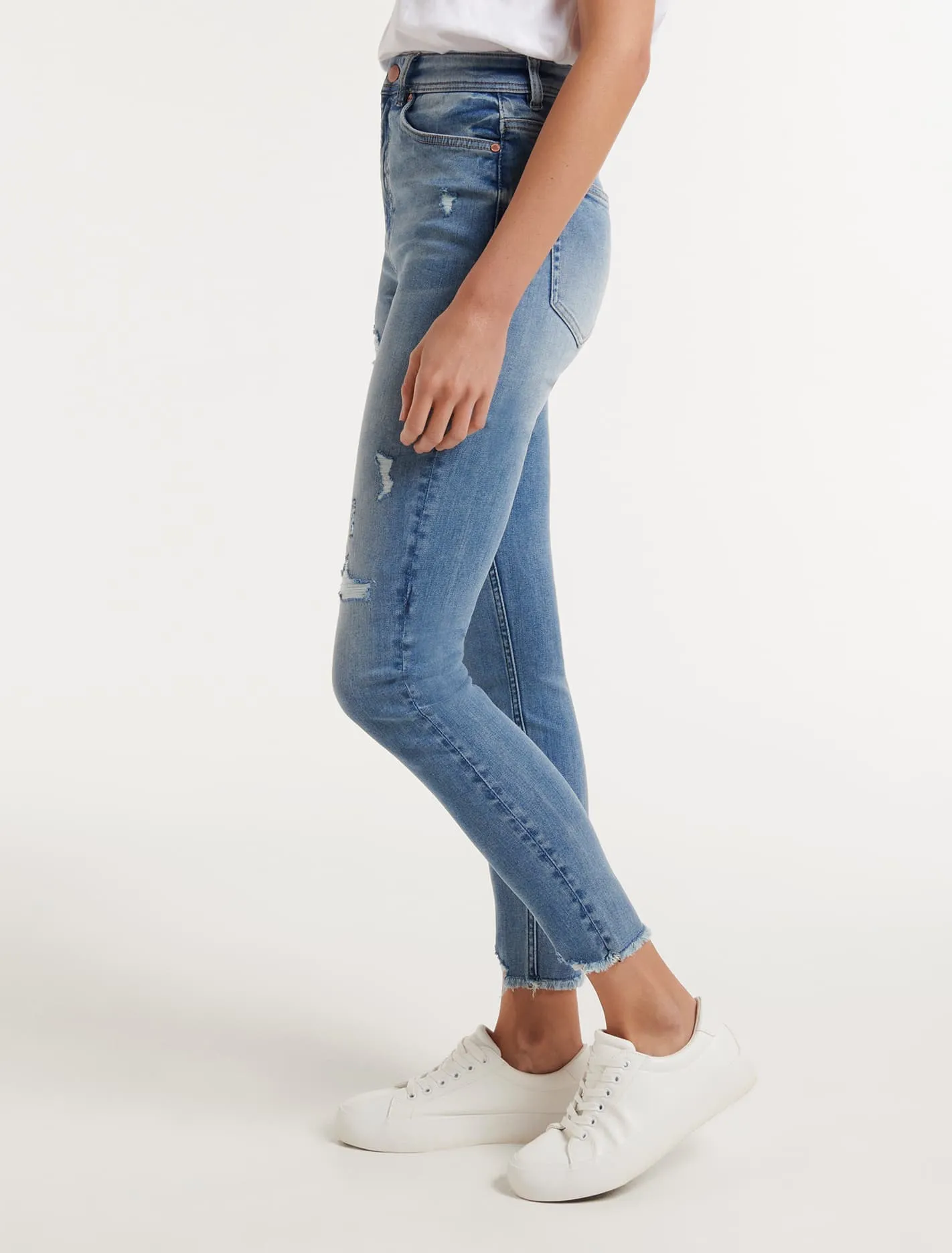 Ashley Mid Rise Skinny Jean