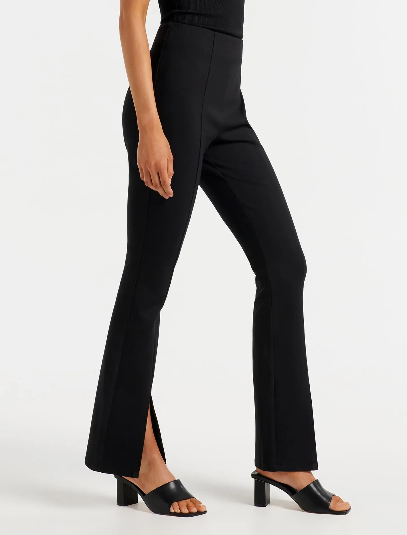 Astrid Petite Flare Ponte Pant