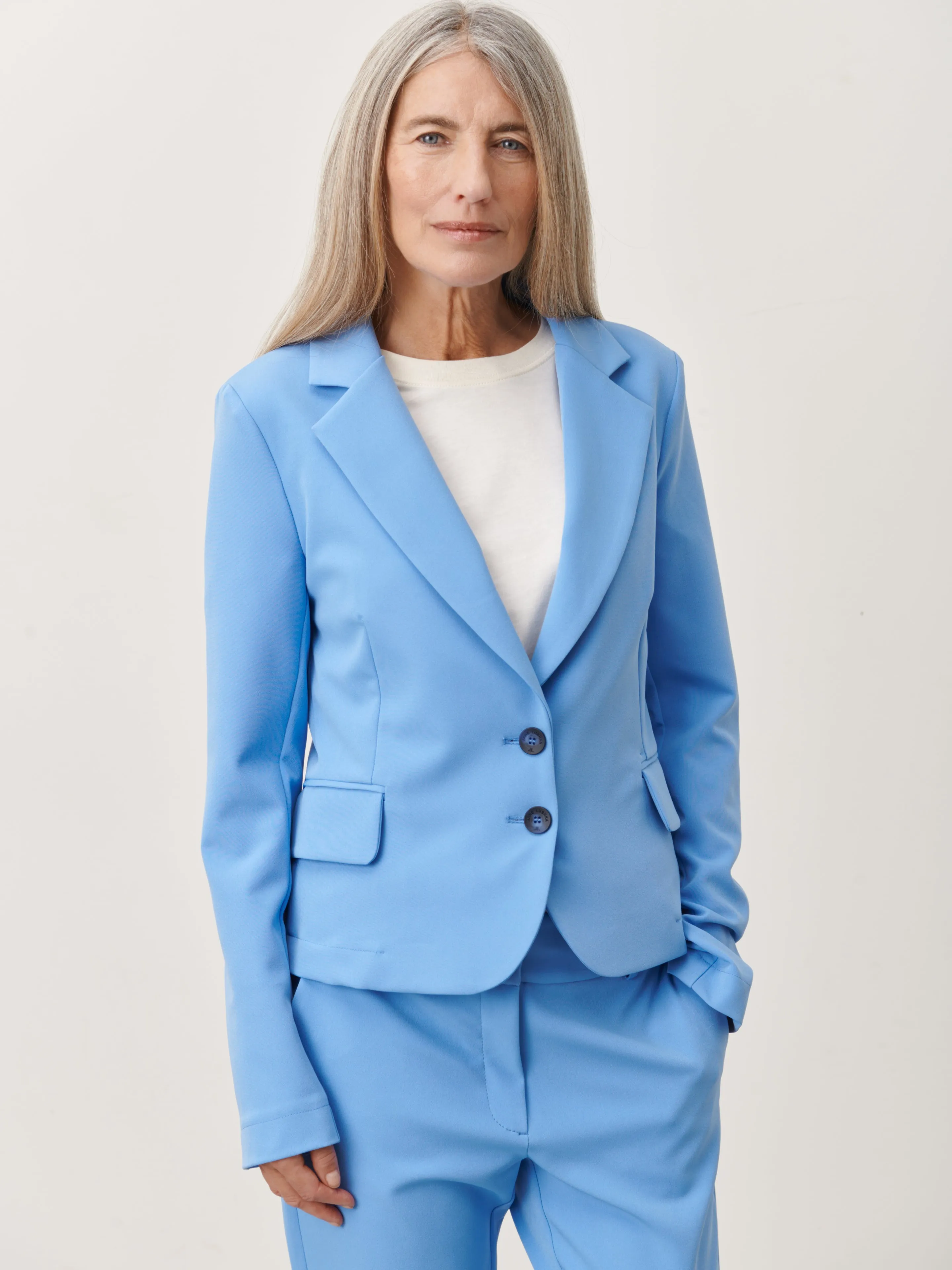 Atina Blazer | Light Blue