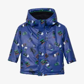 Baby boy dinosaur raincoat