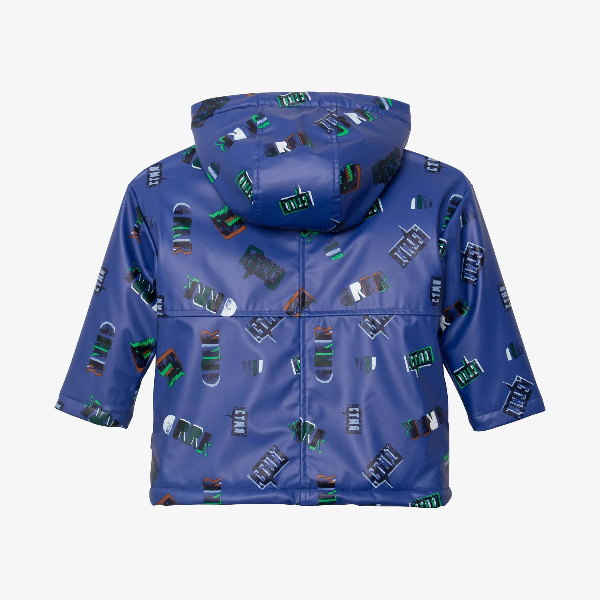 Baby boy dinosaur raincoat