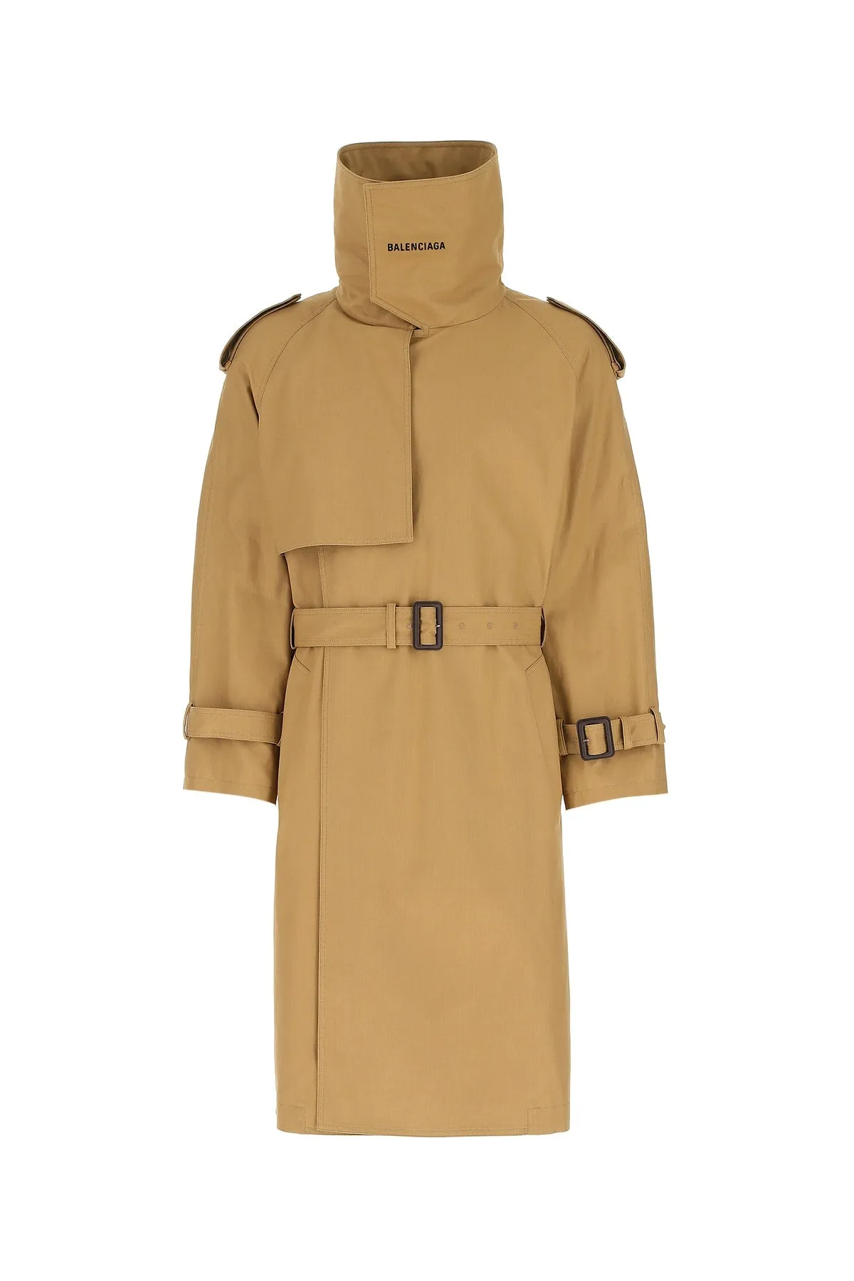 Balenciaga Oversized Belted Trench Coat