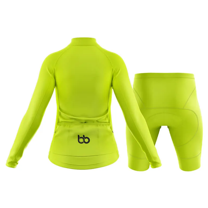 Basic Hi-Viz Yellow Club Cycling Kit