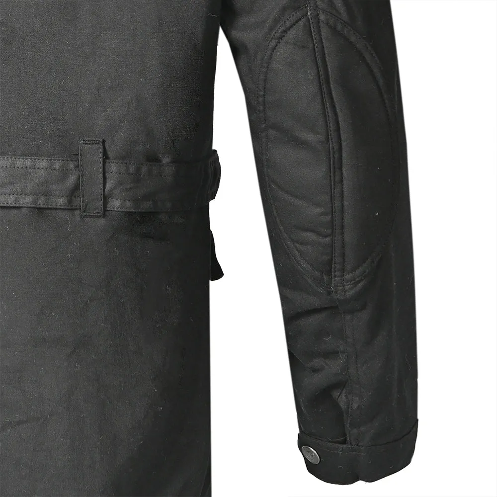 BELA Tectical Wax Cotton Urban Jacket Black