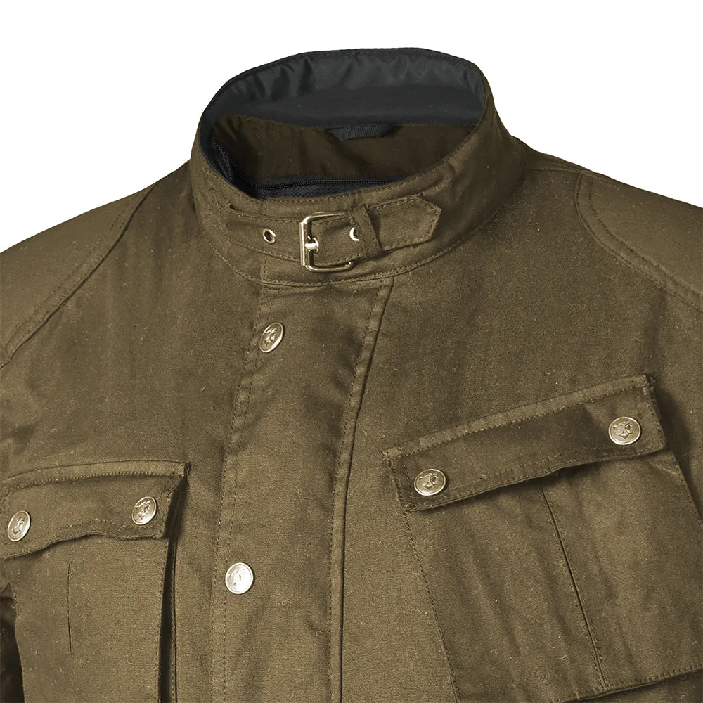 BELA Tectical Wax Cotton Urban Jacket Olive