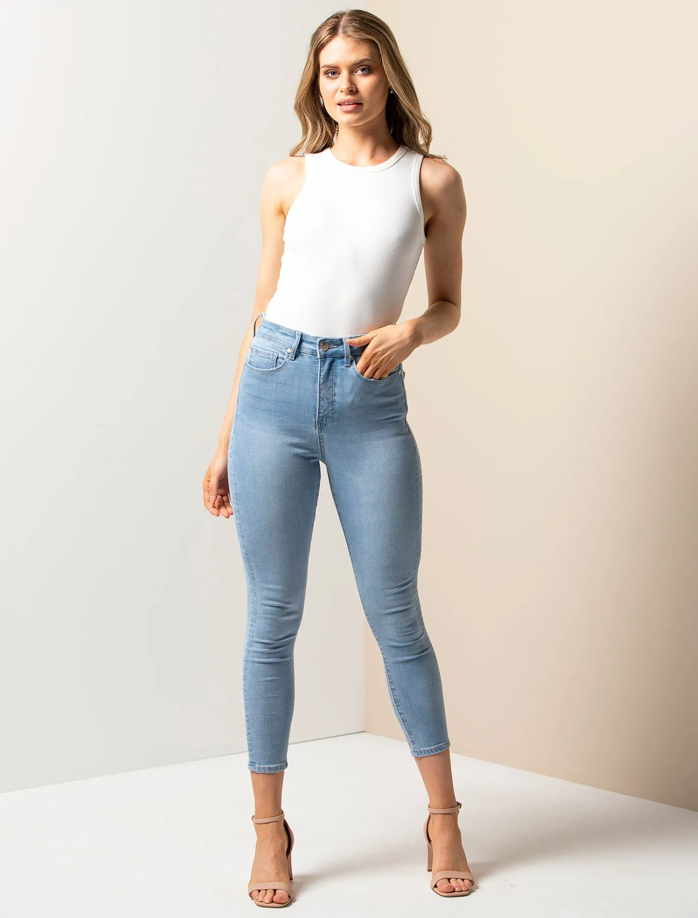 Bella Petite High Rise Sculpting Jean