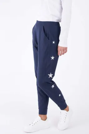 Betty Basics Lindsay Jogger in Navy Star