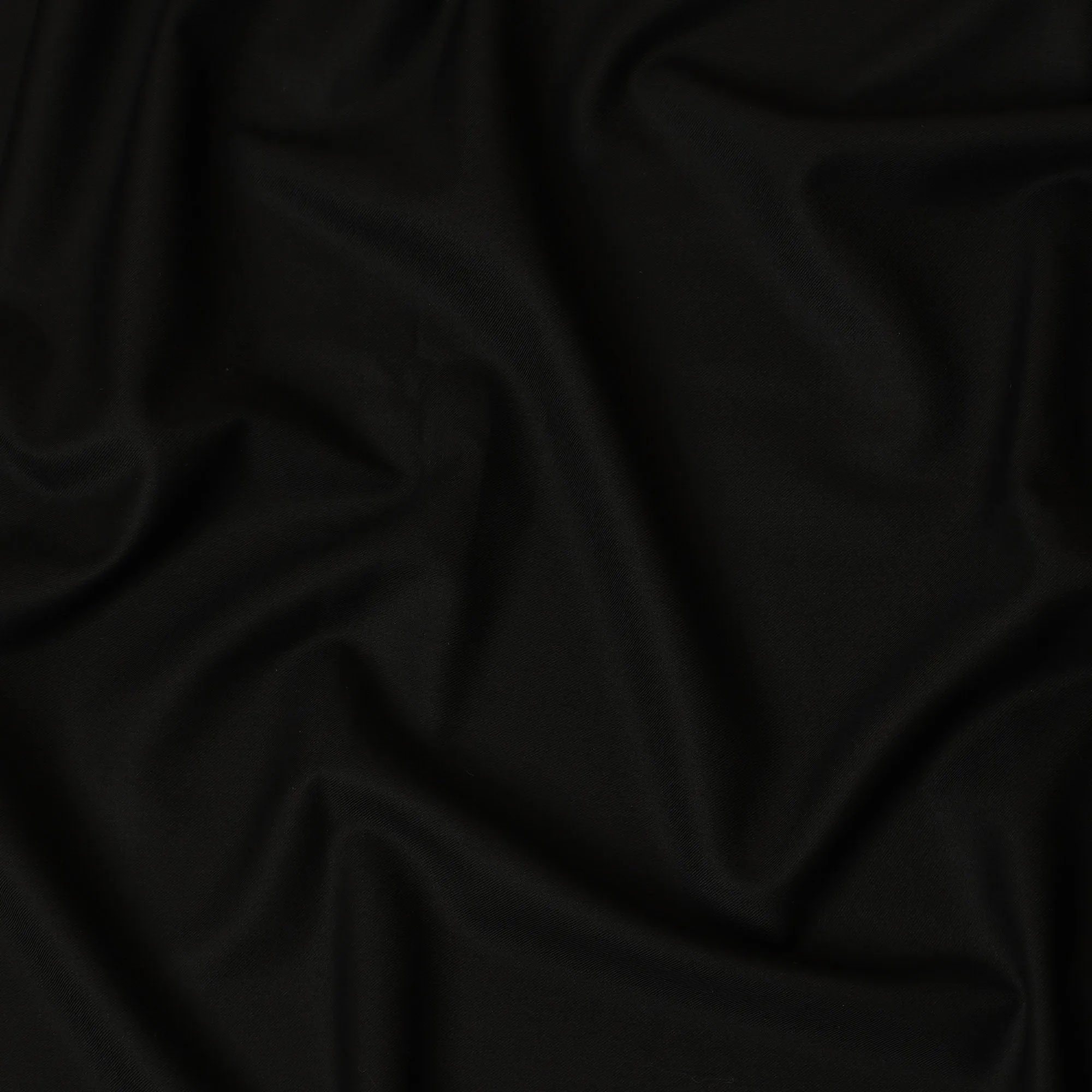 Black LOREPIANO Super 170's All Wool Suiting Fabric - Premium Exclusive, 150 cm Width, 3.5 Meters, Made in Italy-D20716