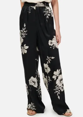 Bleecker Pant Black Botanical