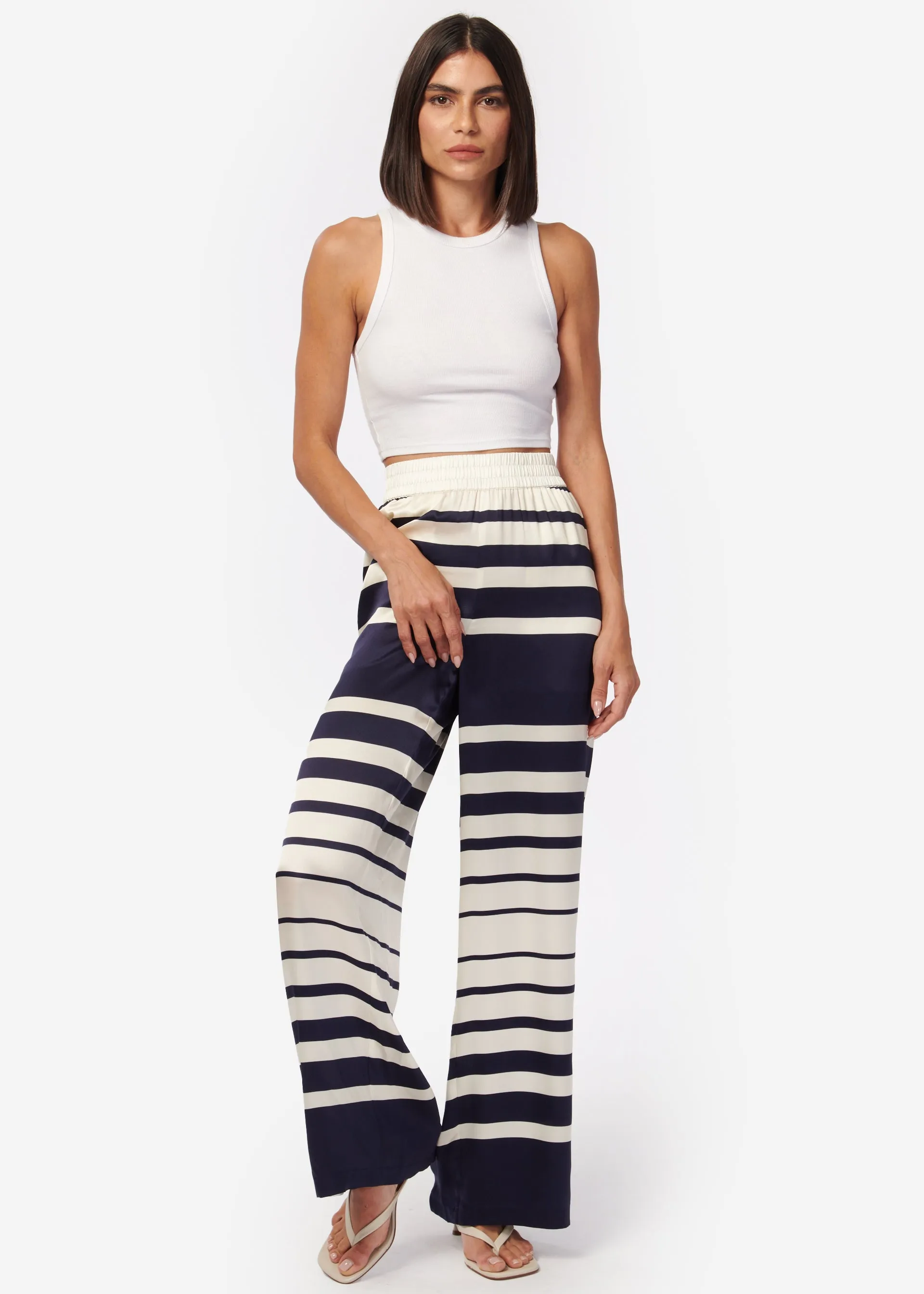 Bleecker Pant Shadow Stripe