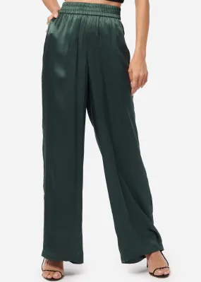 Bleecker Silk Pant Hunter