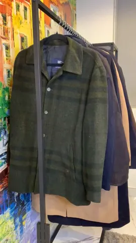 Burberry Double Breasted wool trench coat