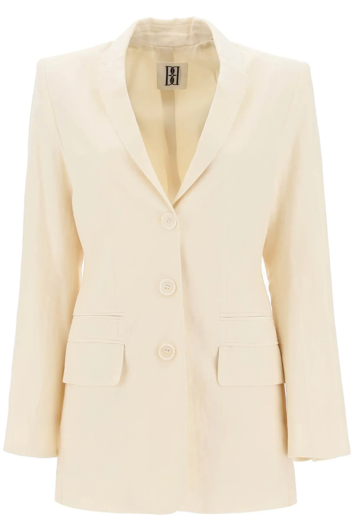 By malene birger porter linen blend blazer