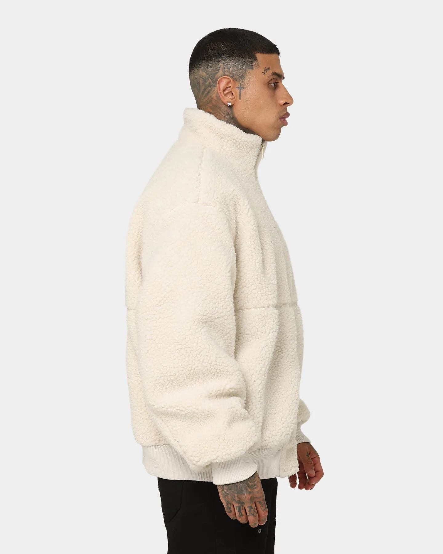 Calvin Klein CK Sherpa Jacket Eggshell