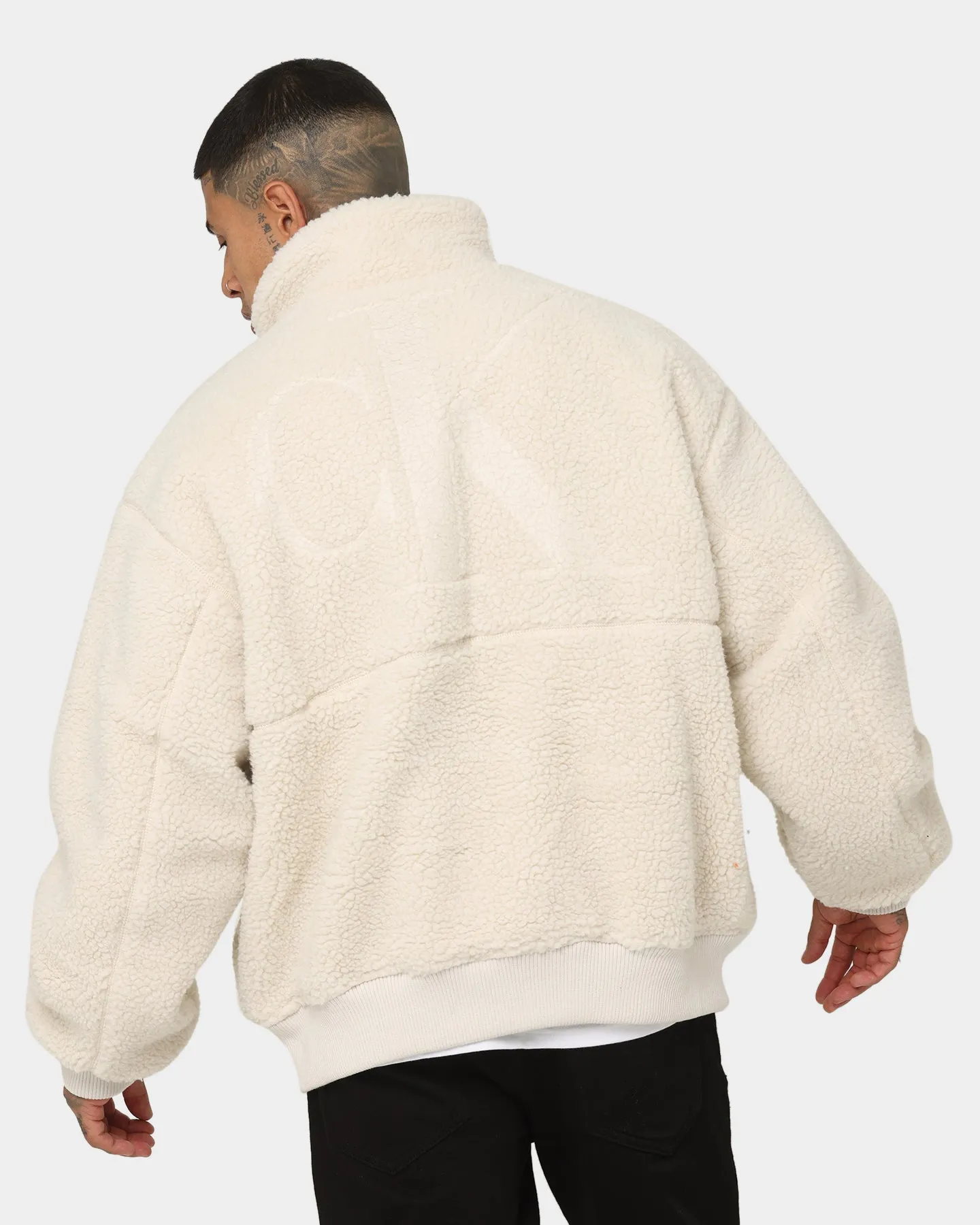 Calvin Klein CK Sherpa Jacket Eggshell