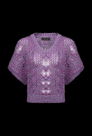 CAPRIA KNITTED SWEATER LILAC