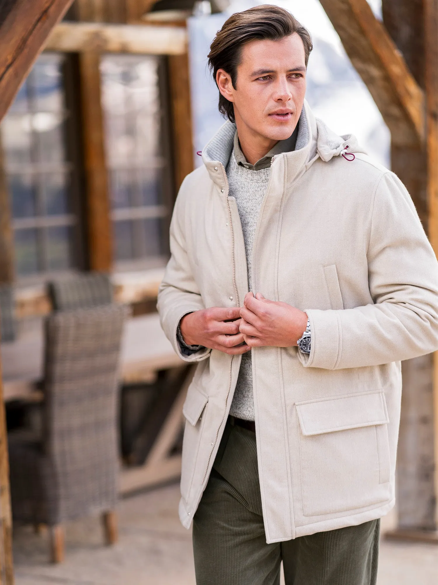 Cashmere Parka