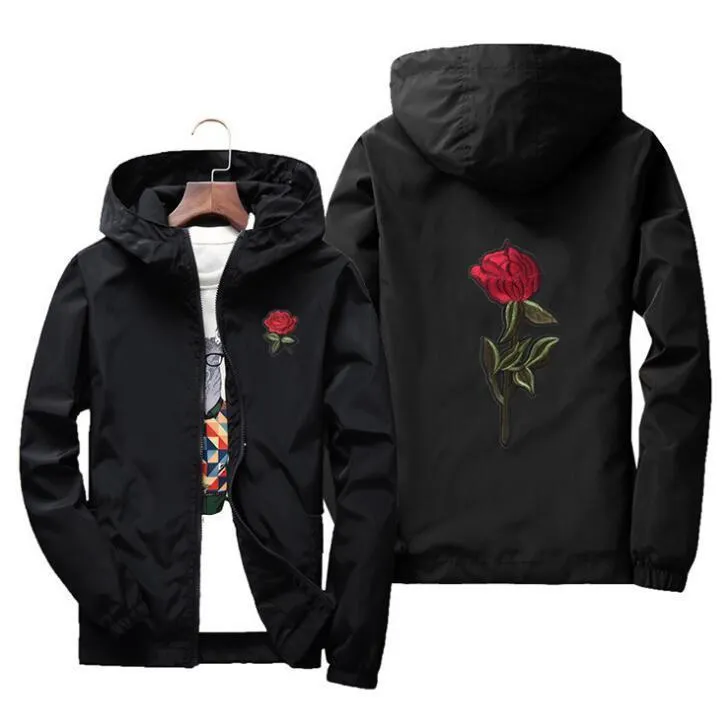 Cherished Rose Windbreaker Jacket