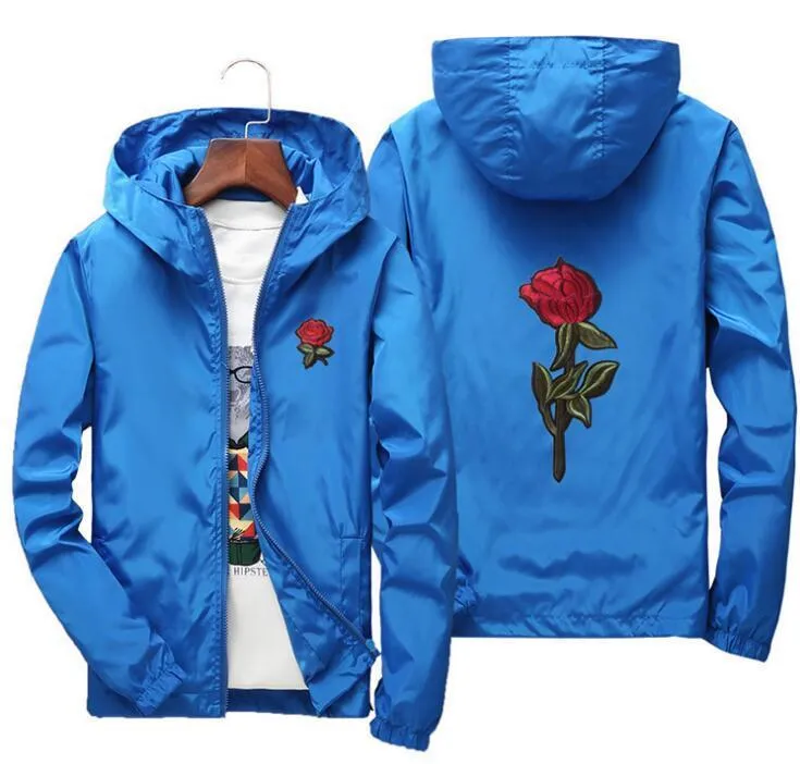 Cherished Rose Windbreaker Jacket