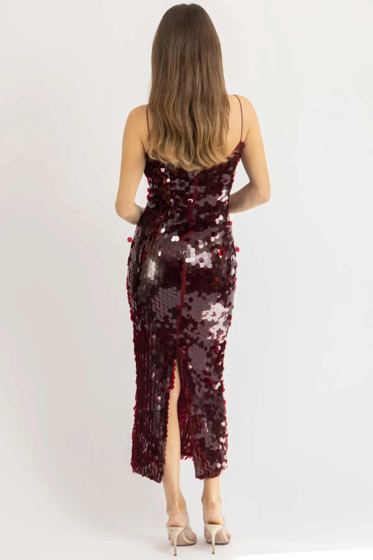 CHERRY SEQUIN MAXI DRESS *BACK IN STOCK*