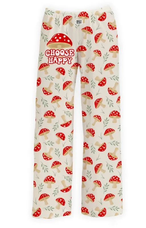 Choose Happy Mushroom Lounge Pants