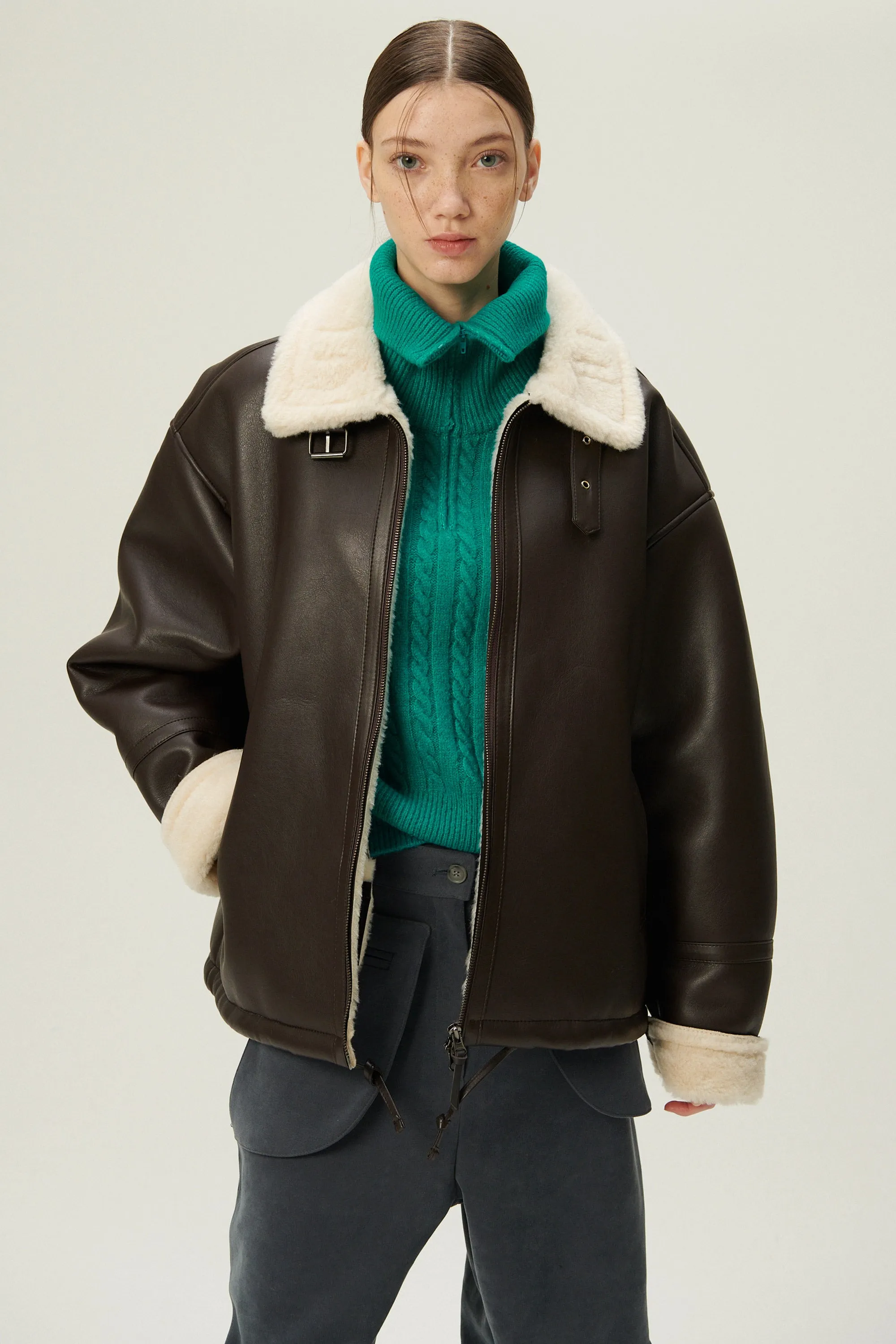 Cia Oversized Aviator Jacket