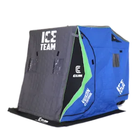 Clam Yukon XT Thermal Ice Team - 2 Person Flip Shack