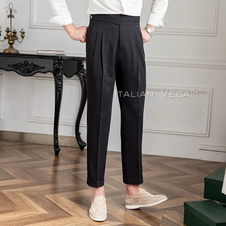 Classic Buttoned Formal Gurkha Pants by ITALIAN VEGA®