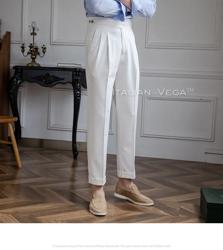 Classic Buttoned Formal Gurkha Pants by ITALIAN VEGA®