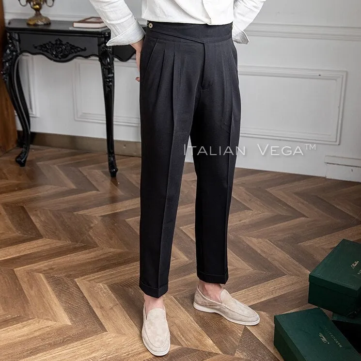 Classic Buttoned Formal Gurkha Pants by ITALIAN VEGA®