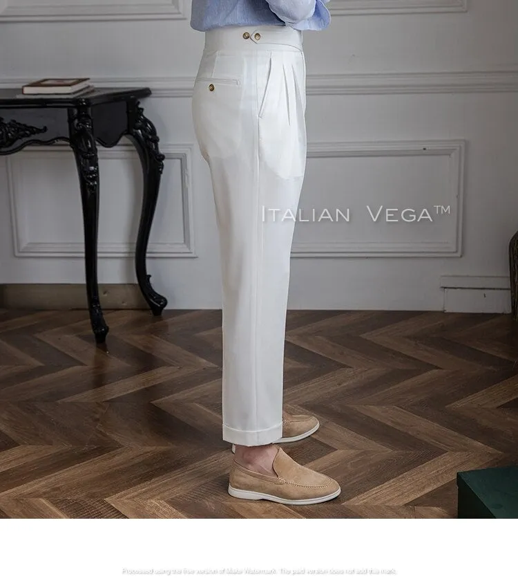 Classic Buttoned Formal Gurkha Pants by ITALIAN VEGA®