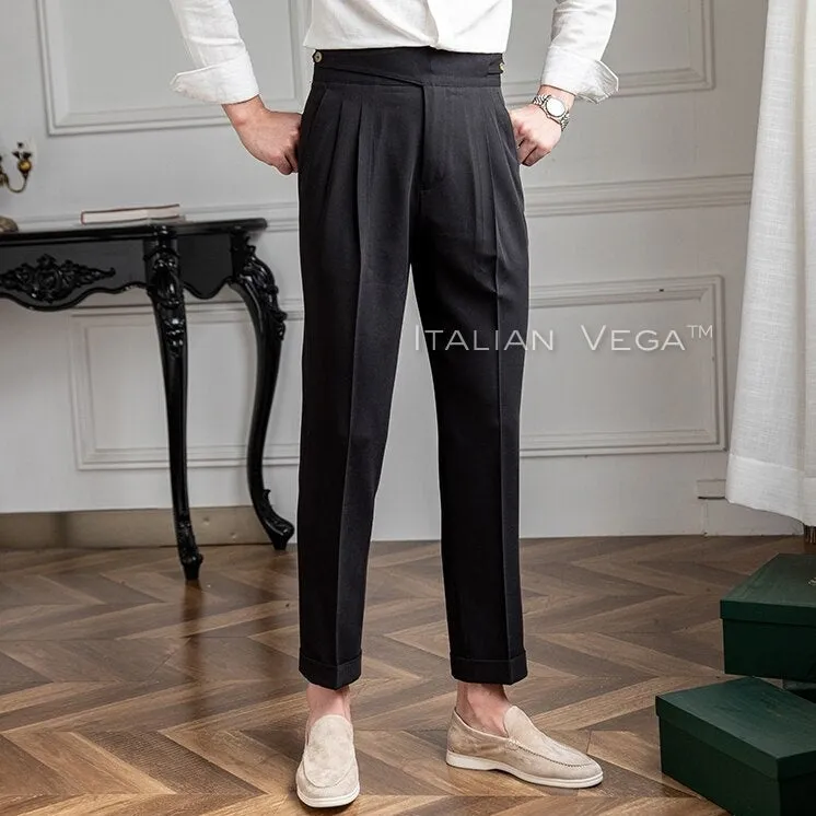 Classic Buttoned Formal Gurkha Pants by ITALIAN VEGA®