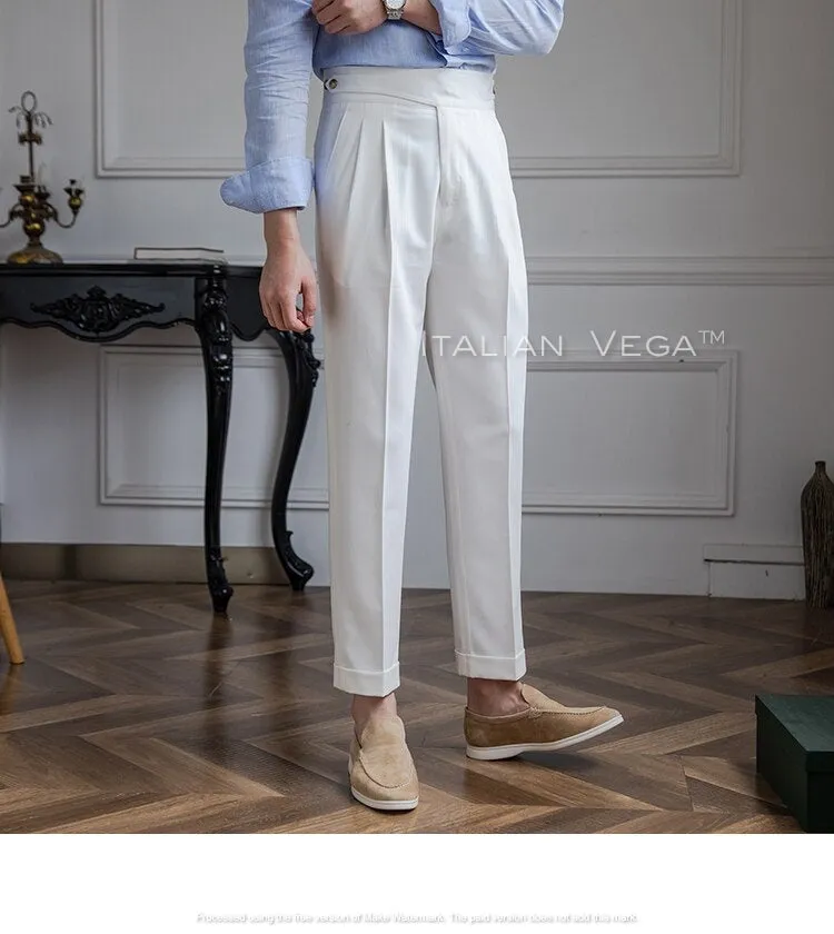 Classic Buttoned Formal Gurkha Pants by ITALIAN VEGA®