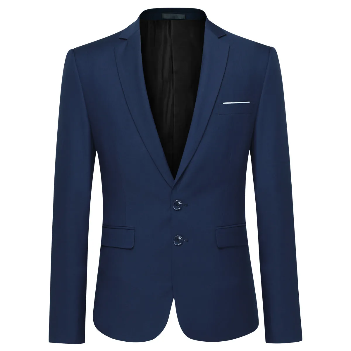 Classic Navy Blazer Two Buttons Blazer