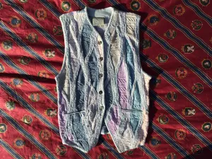 Coogi 3D-knitted cotton vest