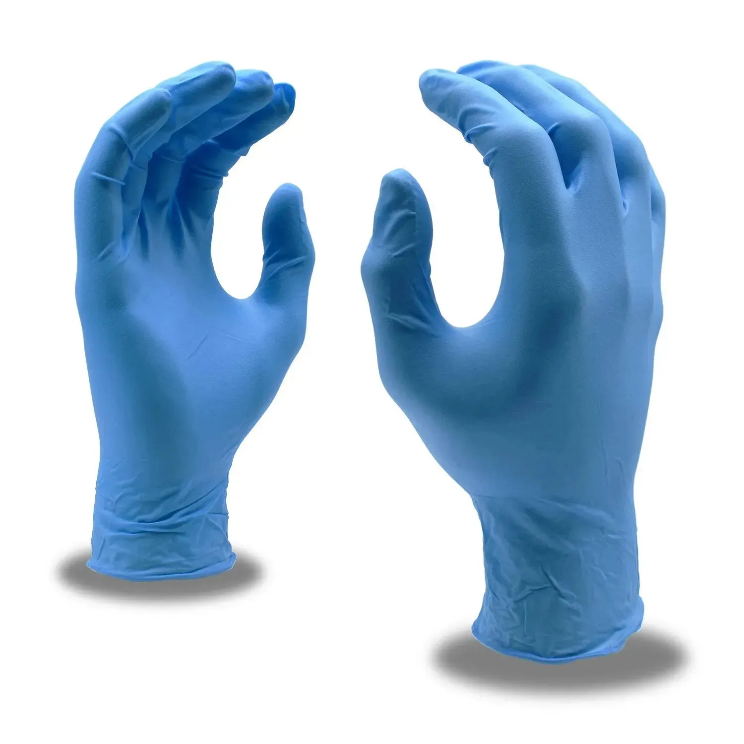 Cordova Multi-Purpose Nitrile Gloves, Powder-Free, Blue, XLG, Box of 100 (4095XL)